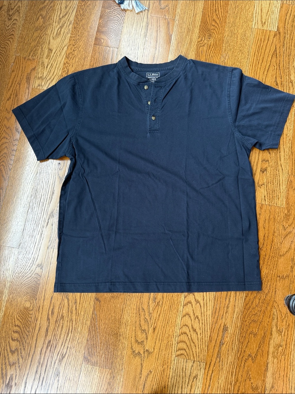 LL Bean Henley T Shirt